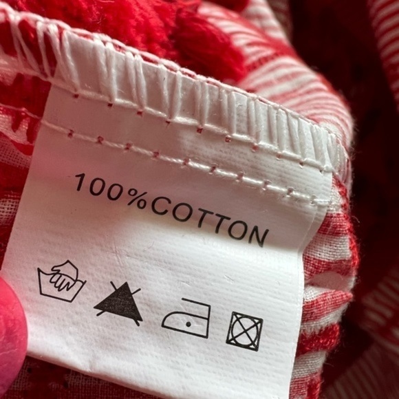 Velzera Pinstripe with Embroidery Tunic/Dress with Bell Sleeves and Tassels - Picture 12 of 15